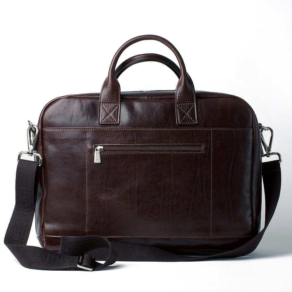 Full grain Leather briefcase Chiarugi by Original Tuscany Made in Italy
